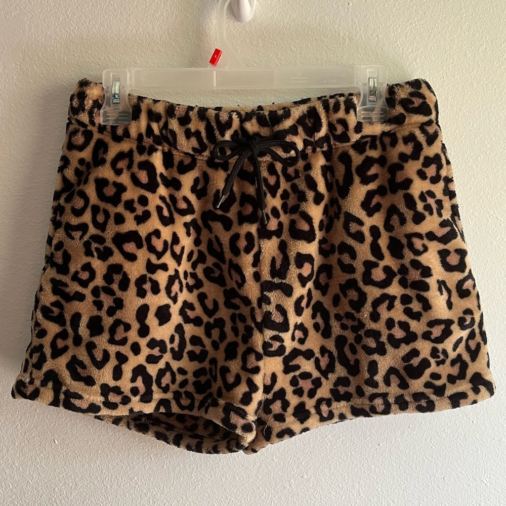Leopard Print Shorts